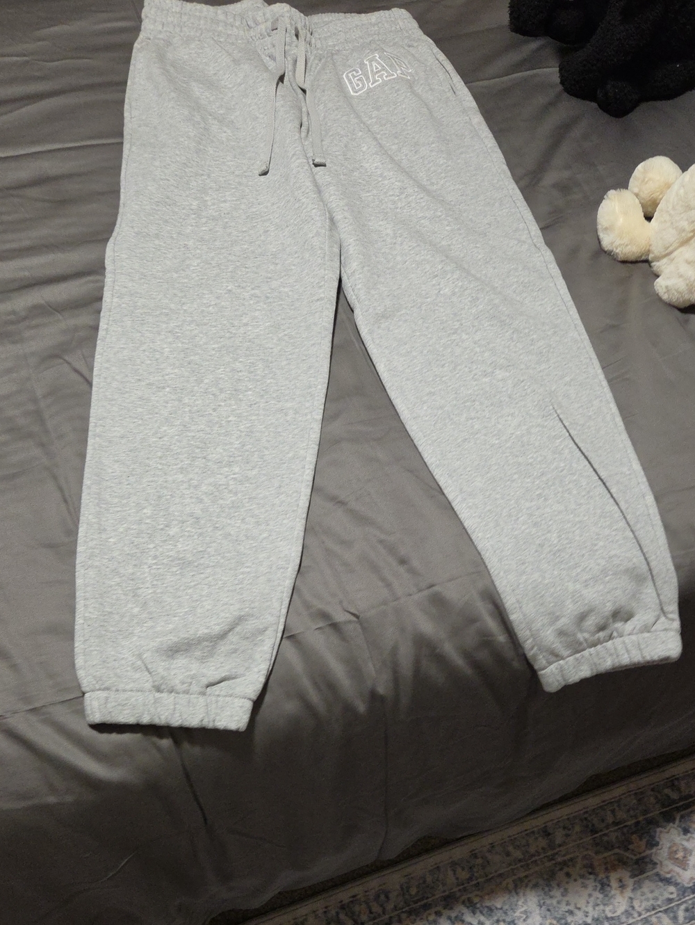 GAP Light Gray Sweatpants with Drawstring